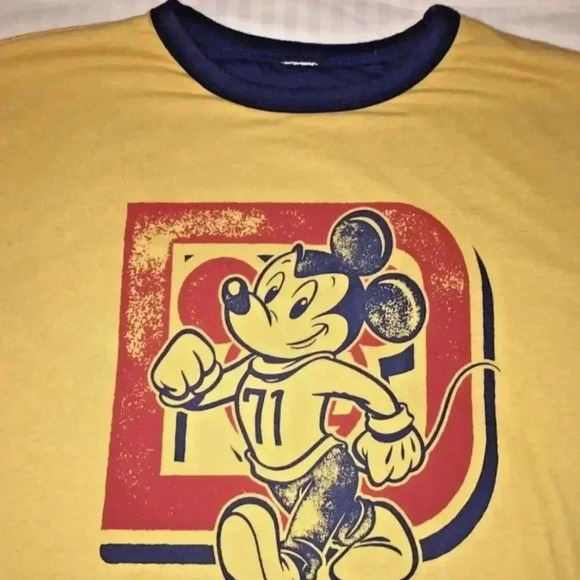 Vintage Disney world double side Mickey jersey - Picture 5 of 7